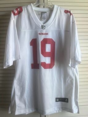 Deebo Samuel #19 San Francisco 49ers Proline Jersey white/red Like new Size Lrg